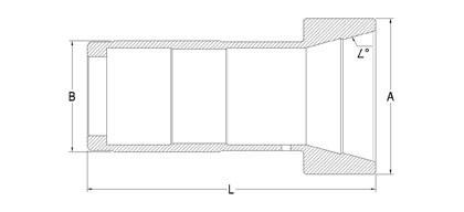 Collets Master Sleeves Technical Drawings | Fitwell Collets